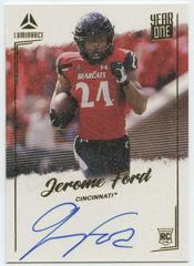Jerome Ford #YSR-JFO Football Cards 2022 Panini Luminance Year One Signatures RPS Prices