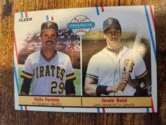Major League Pros. [F. Fermin, J. Reid] #643 Baseball Cards 1988 Fleer Prices