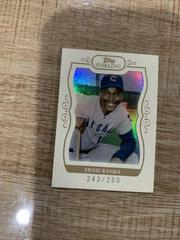 Ernie Banks #283 Baseball Cards 2008 Topps Sterling Prices