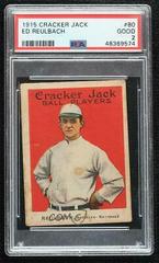 Ed Reulbach #80 Baseball Cards 1915 Cracker Jack Prices
