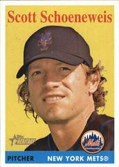 Scott Schoeneweis #300 Baseball Cards 2007 Topps Heritage Prices