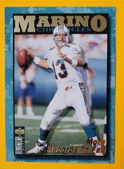 Dan Marino #DM10 Football Cards 1995 Collector's Choice Dan Marino Chronicles Prices