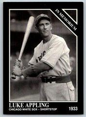 Luke Appling #475 Baseball Cards 1992 Conlon Collection Prices