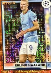 Erling Haaland [Orange] #92 Soccer Cards 2022 Topps Merlin Chrome UEFA Club Competitions Prices