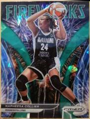 Napheesa Collier [Green Ice] Basketball Cards 2022 Panini Prizm WNBA Fireworks Prices
