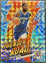 Kyrie Irving [Reactive Blue] #19 Basketball Cards 2022 Panini Mosaic Thunder Road Prices