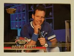 George Brett [Members Only] #424 Baseball Cards 1993 Stadium Club Prices