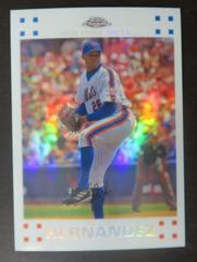 Orlando Hernandez [Blue Refractor] #10 Baseball Cards 2007 Topps Chrome Prices