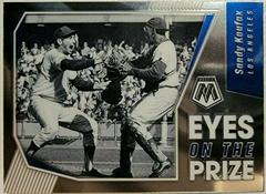 Sandy Koufax Baseball Cards 2021 Panini Mosaic Eyes on the Prize Prices