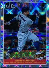 George Springer #H6 Baseball Cards 2019 Panini Donruss Highlights Prices