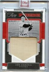 Dom DiMaggio Baseball Cards 2022 Panini Three and Two Jumbo Swatches Prices
