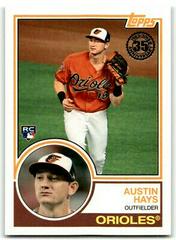 Austin Hays #83-5 Baseball Cards 2018 Topps 1983 Baseball Rookies Prices