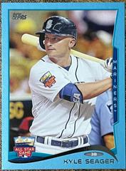 Kyle Seager [Blue Walmart Border] #US263 Baseball Cards 2014 Topps Update Prices