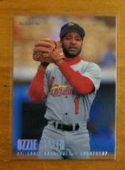 Ozzie Smith #556 Baseball Cards 1996 Fleer Tiffany Prices