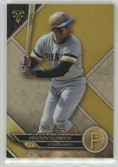 Roberto Clemente [Gold] #61 Baseball Cards 2017 Topps Triple Threads Prices