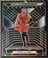 Zach LaVine [Yellow] Basketball Cards 2021 Panini Obsidian Magnitude Prices