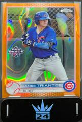 James Triantos [Orange Lava Refractor] Baseball Cards 2022 Topps Pro Debut Chrome Prices