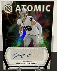 Maxx Crosby Football Cards 2022 Panini Elements Atomic Autographs Prices