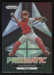 Ivan Rodriguez #P2 Baseball Cards 2023 Panini Prizm Prizmatic Prices