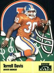 Terrell Davis [X's & O's] #163 Football Cards 1996 Playoff Prime Prices