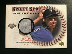 Randy Johnson #J-RJ Baseball Cards 2001 Upper Deck Sweet Spot Game Jersey Prices