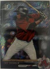 Jazz Chisholm [Chrome Prospects Black Shimmer Refractor] #BCP207 Baseball Cards 2017 Bowman Chrome Mini Prices