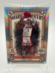 Caleb Love #SS-11 Basketball Cards 2023 Bowman Chrome University Sharp Shooters Prices