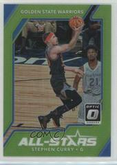 Stephen Curry [Lime Green] #1 Basketball Cards 2017 Panini Donruss Optic All-Stars Prices
