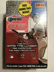 Retail Box Baseball Cards 2001 Fleer Game Time Prices