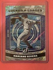 Mariano Rivera [Rapture] #LL5 Baseball Cards 2023 Panini Donruss Locked and Loaded Prices