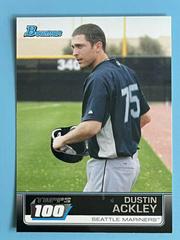 Dustin Ackley Baseball Cards 2011 Bowman Topps 100 Prices