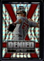 Mike Trout [Mosaic] #D-4 Baseball Cards 2022 Panini Mosaic Denied Prices