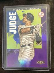 Aaron Judge [Purple] #122 Baseball Cards 2019 Topps Fire Prices