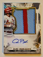 Alec Burleson #IAJP-AB Baseball Cards 2023 Topps Inception Autograph Jumbo Patch Prices