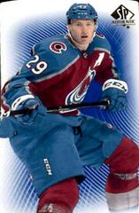 Nathan MacKinnon [Blue] Hockey Cards 2021 SP Authentic Die Cuts Prices