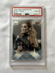 Becky Lynch [Blue] Wrestling Cards 2020 Topps WWE Undisputed Prices