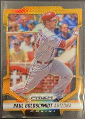 Paul Goldschmidt [Orange Die Cut Prizm] #126 Baseball Cards 2014 Panini Prizm Prices