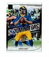 Jared Goff Football Cards 2018 Donruss Dominators Prices
