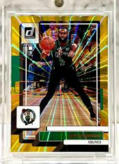 Jaylen Brown [Gold Laser] #2 Basketball Cards 2022 Panini Donruss Prices