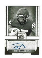 Tyler Allgeier [Gold] #PA-TA1 Football Cards 2022 Leaf Ultimate Draft Portrait Autographs Prices