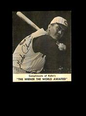 Gordon Coleman Baseball Cards 1961 Kahn's Wieners Prices