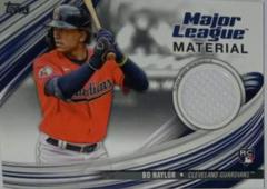 Bo Naylor #MLM-BNA Baseball Cards 2023 Topps Series 2 Major League Material Relics Prices