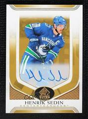 Henrik Sedin [Gold Spectrum Autograph] Hockey Cards 2020 SP Signature Edition Legends Prices
