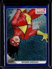 Spider-Woman [Blue Traxx] #42 Marvel 2023 Upper Deck Platinum Prices