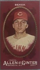 Johnny Bench [Mini Red] Baseball Cards 2017 Topps Allen & Ginter X Prices