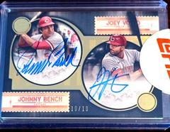 Johnny Bench / Joey Votto Baseball Cards 2022 Topps Five Star Dual Autographs Prices