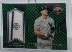 Giancarlo Stanton [Green] Baseball Cards 2023 Topps Chrome Authentics Relics Prices