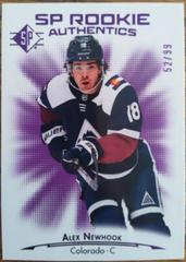 Alex Newhook [Purple] Hockey Cards 2021 SP Prices