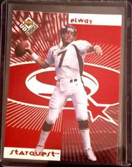 John Elway [Red] #7 Football Cards 1998 Upper Deck UD Choice Starquest Prices