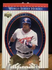 Manny Ramirez #40 Baseball Cards 2002 Upper Deck World Series Heroes Prices